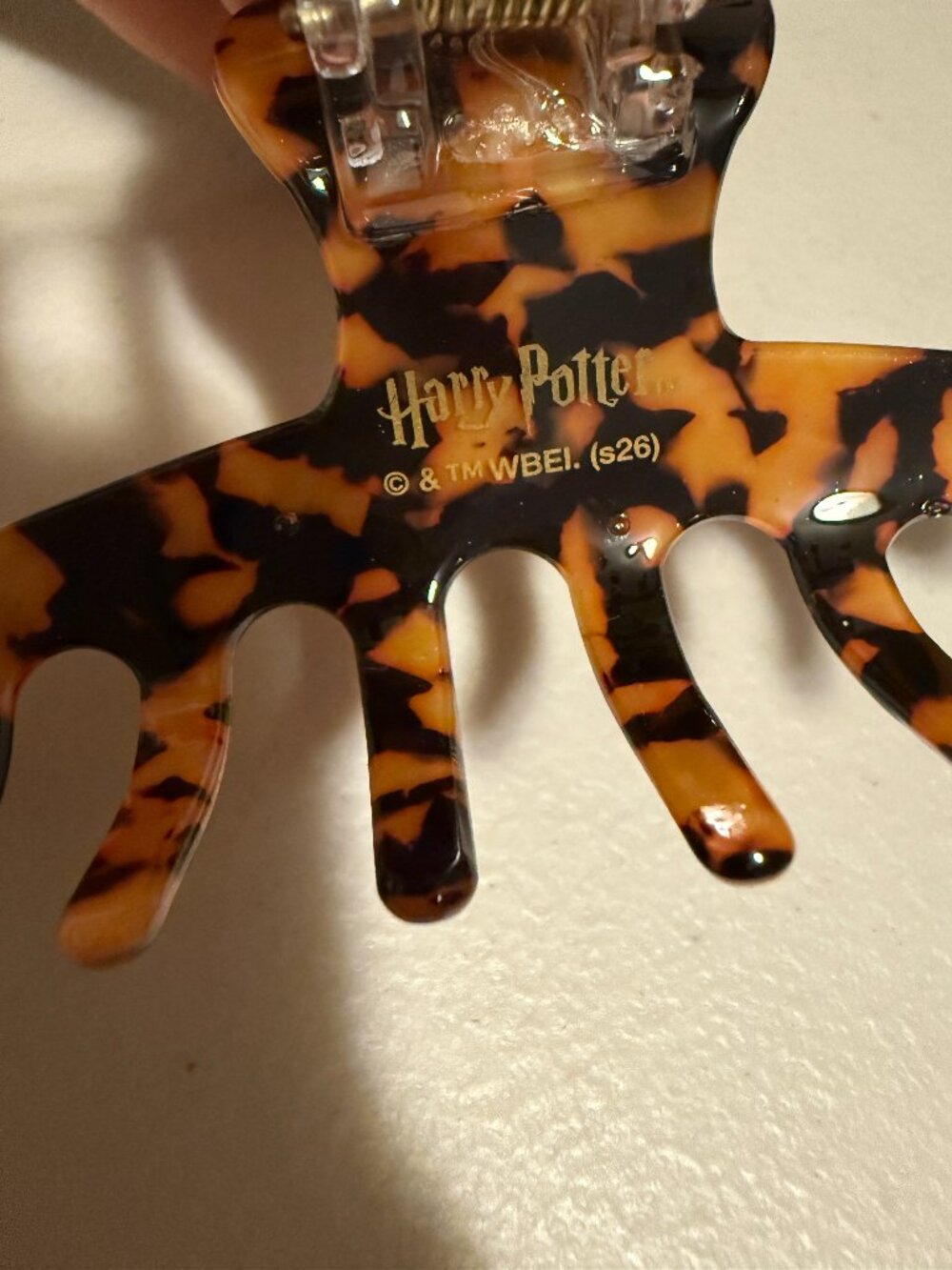 Harry Potter Themed Thin Claw Clip Hair Accessory